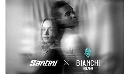 Foto de Bianchi y Santini se unen para crear una colección textil exclusiva