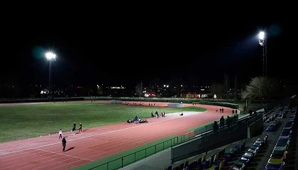 Foto de Ledvance moderniza la iluminacin de la pista de atletismo Europa, Casa del Reloj y Casa Consistorial en Legans