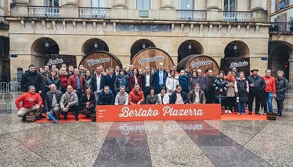 Foto de La DO Euskal Sagardoa elabora 1,3 millones de litros de sidra en 2024, un 60% menos