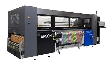 Foto de Eficiencia y sostenibilidad en la nueva Epson Monna Lisa ML-16000JQ para tejidos jacquard