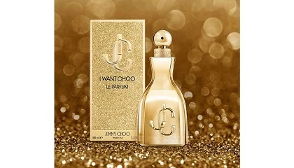 Foto de Estuche con eco glitter para la nueva fragancia Jimmy Choo