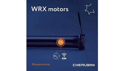 Foto de Cherubini presenta los motores WRX: tecnologa Wi-Fi para sistemas de proteccin solar e iluminacin