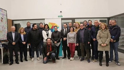 Foto de Altos directivos de Leroy Merlin France conocen el proyecto de economa social de Fecoma