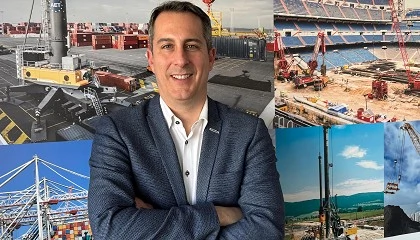 Foto de Entrevista a David Cano, director de la Divisin de Gras Martimas y Maquinaria de Construccin en Liebherr Ibrica