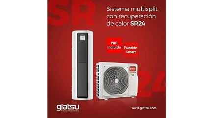 Foto de Giatsu lanza un nuevo sistema multisplit con recuperacin de calor SR24