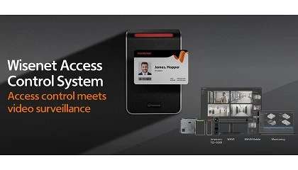 Foto de Hanwha Vision lanza una nueva solucin que combina control de accesos y videovigilancia