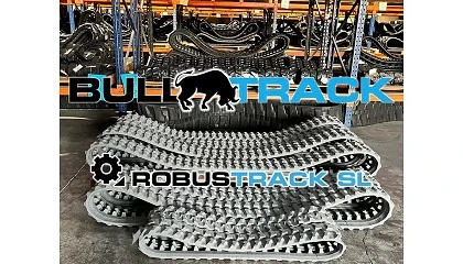 Foto de Robustrack presenta sus orugas de goma 'non-marking' (anti-huella)