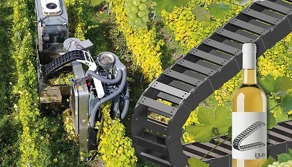 Foto de Robot agrcola para la vendimia automatizada de uva