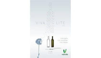 Foto de Vidrala presenta la botella BD VIVA LITE 75 CL: ms ligera y sostenible