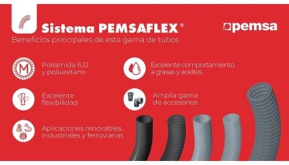 Foto de Tubos Pemsaflex, diseados para aplicaciones industriales