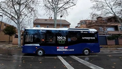 Foto de Un autobs autnomo en pruebas transporta a 1.200 pasajeros en Legans