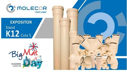 Foto de Molecor presenta en BigMat Day 2025 sus soluciones para la canalizacin de aguas