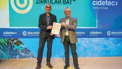 Foto de Cidetec y Naturklima dinamizarn el hub de reciclaje de bateras Zirkular BAT+