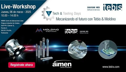 Foto de Tebis y Moldino organizan la tercera jornada de los Tech & Tooling Days en Aimen