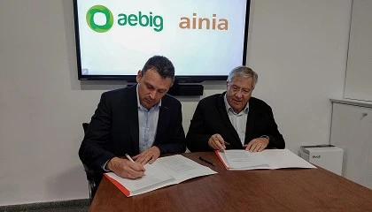 Foto de Aebig y Ainia firman un acuerdo para fomentar la produccin de biogs y biometano en Espaa