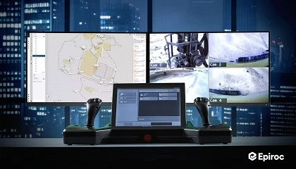 Foto de Common Automation Panel (CAP) de Epiroc, disponible ya tanto para las perforadoras Pit Viper como para las SmartROC