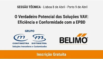 Foto de Contimetra/Sistimetra e Belimo organizam sesso tcnica sobre desafios e oportunidades das solues VAV