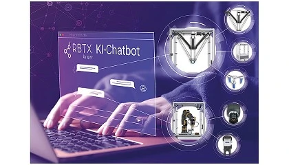 Foto de Igus adiciona novo chatbot com IA  plataforma online RBTX
