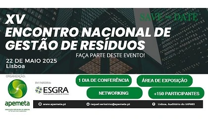 Foto de APEMETA e ESGRA organizam XV Encontro Nacional de Gesto de Resduos