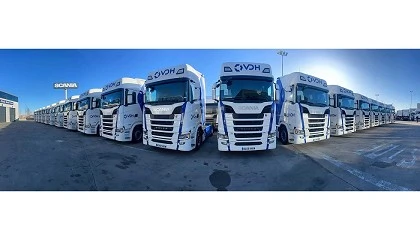 Foto de Van Dongen Logistics ampla su flota con 20 Scania Super para transporte internacional