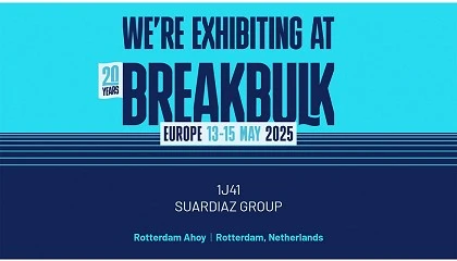 Foto de Suardiaz Group participar en Breakbulk Europe 2025