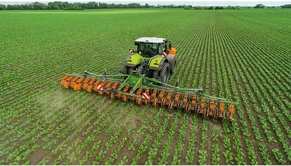 Foto de Venterra VR 4, nueva escardadora de Amazone con anchura de trabajo de 7,20 a 12,80 m