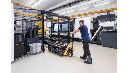 Foto de Alta disponibilidad de piezas de repuesto gracias a la produccin automatizada