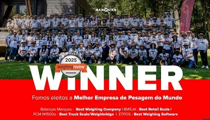 Foto de Balanas Marques: novamente Melhor Empresa de Pesagem do Mundo