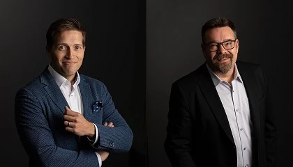 Foto de Entrevista a Miika ppelqvist y Marko Mkknen, director de Soluciones y Operaciones y director de Sostenibilidad de Glaston