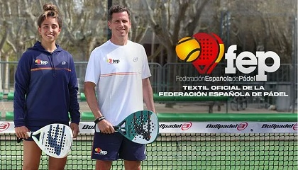 Foto de Nueva colección de textil y bolsería de Bullpadel y la Federación Española de Pádel