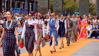 Foto de Montibello, marca oficial de peluquera de la Aragn Fashion Week 2025