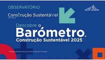 Foto de Saint-Gobain apresenta 3 edio do Barmetro da Construo Sustentvel