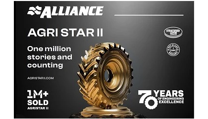 Foto de Alliance atinge um milho de pneus Alliance Agri Star II a nvel mundial