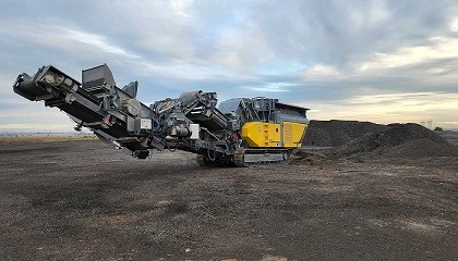 Foto de Trituracin mvil de alto rendimiento al servicio de una construccin ms responsable