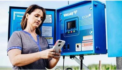 Foto de AgSense 365, la nueva app de Valley Irrigation