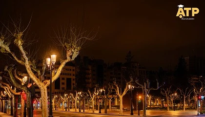 Foto de Campus ATP III – ¿Qué es la uniformidad lumínica y por qué es esencial en alumbrado exterior?