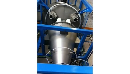 Foto de Mxima eficiencia en la produccin de perfiles de PVC: Sistema integral de almacenamiento, transporte y dosificacin para dry-blend