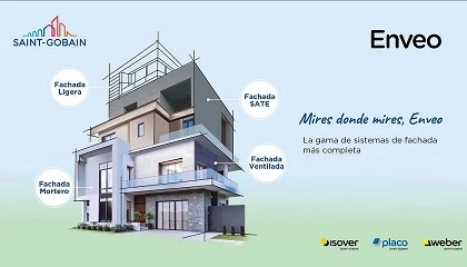 Foto de Saint-Gobain presenta Enveo, su gama de fachadas completas