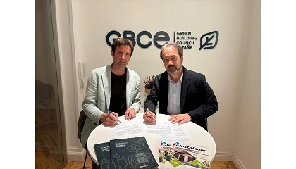 Foto de Green Building Council Espaa e Interempresas Media firman un convenio de colaboracin