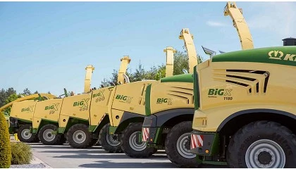 Foto de Krone celebra os 25 anos da ensiladora automotora BiG X