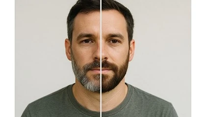 Foto de Cmo cubrir las canas de la barba sin parecer que llevas tinte: el aliado que todo barbero debe conocer