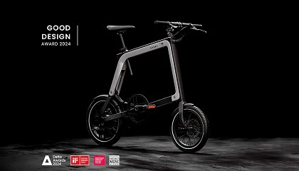 Foto de La bici urbana plegable Ossby GEO gana el Green Good Design Award