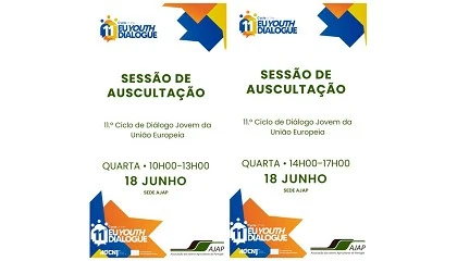 Foto de AJAP e CNJ organizam sesses de auscultao no mbito do 11. Ciclo de Dilogo Jovem da UE