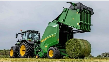 Foto de John Deere: nova gerao de enfardadeiras de fardos redondos de cmara fixa e varivel