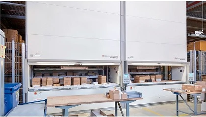 Foto de AR VACUUM amplía su sistema de almacenamiento automático con soluciones de VRC Warehouse Technologies
