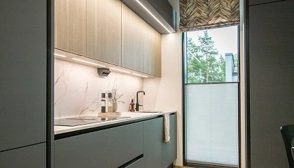 Foto de Lumon lana estores sustentveis fabricados com 84% de materiais reciclados