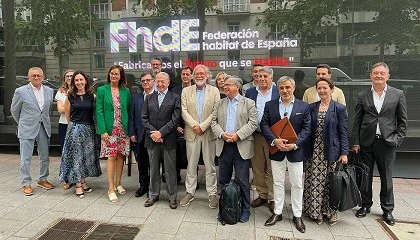 Foto de Juan Luis Salvador, presidente de honor de AMC, nuevo presidente de la Federación Hábitat de España