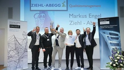 Foto de Ziehl-Abegg recibe el prestigioso galardón MX Excellence Award