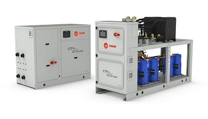 Foto de Bombas de calor City Advantage CXWF: eficincia reversvel para uso comercial e geotrmico