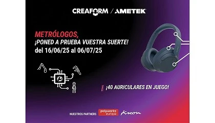 Picture of Creaform se une al Challenge 2025 para metrólogos junto a PolyWorks Europa y Kreon